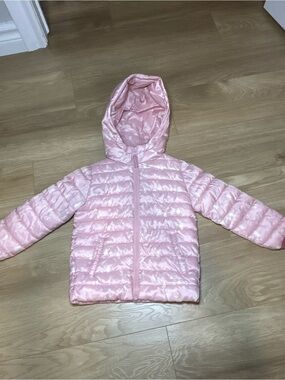 Kids' Lightweight Hooded Puffer Jacket - Pink